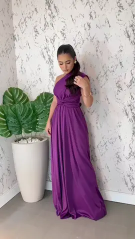 ✨ #VestidoLongo feminino multiuso! 💃 Use de várias formas e arrase em #festas, #casamentos e #formaturas. 🌟 Só na #Shopee com 25% OFF! Aproveite! 💖 #LookPerfeito #ModaFeminina