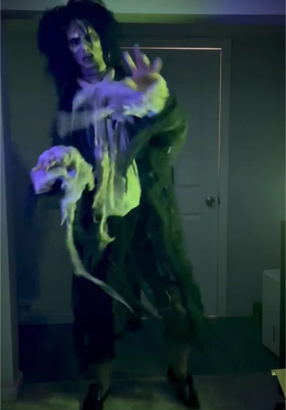 Hocus Pocus turns 32 today! Here's a quick behind the scenes peek at how my Billy Butcherson Halloween Costume came together! He’s one of my absolute favorite spooky characters and went so well with my Flying Sanderson Sister Puppets!    One of these days I have to make a replica of Winifred’s Spellbook to go with the other Hocus Pocus projects I've built!   #Halloween #HalloweenDecor #HocusPocus #Puppet #PuppetDesign #Puppetry #HocusPocus2 #HocusPocus3 #Disney #Handmade #HalloweenCostume #HalloweenCostumes #ExtremeHalloween #BillyButcherson #Zombie #Witch #SandersonSisters #Spooky #Prototype #Art #Artist #ArtistsTiktok #Summerween