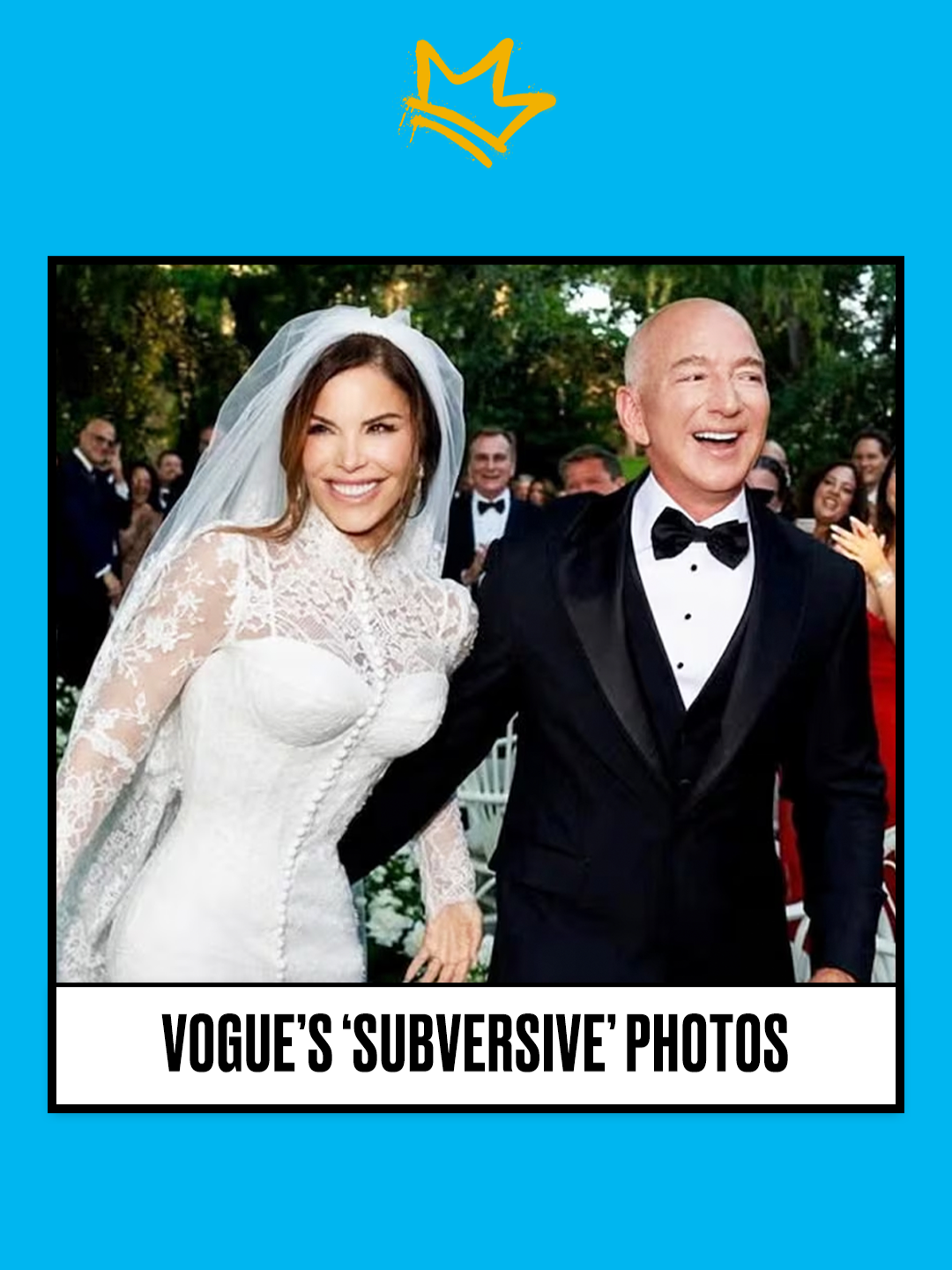 Vogue's Subversion At the Bezos-Sánchez Wedding. Joanna Coles chats with @lizplank to discuss the possibility that Vogue were making a subtle statement by leaving in certain elements when photographing Lauren Sánchez getting ready for her wedding to Jeff Bezos.   Have a question or comment for us? Send us an email: beastpod@thedailybeast.com.   Listen to the full episode of The Daily Beast Podcast at the link in bio or wherever you get your podcasts. #podcast #jeffbezos #laurensanchez #venice #vogue