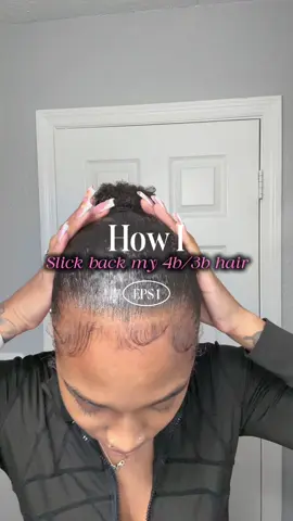 This is a quick natural hairstyle i just mastered! Dont beat me up for calling my hair 4b/3b. I think it’s 4b but my stylist— a licensed cosmetologist— said it’s 3b soooo, i don’t know.  Shoutout to @Xtreme Gel USA for being the star of the show.  What hair gels/methods do you use to slick down your hair? #viral #capcut #type4hair #4bhair #naturalhair #grwm #fypシ 