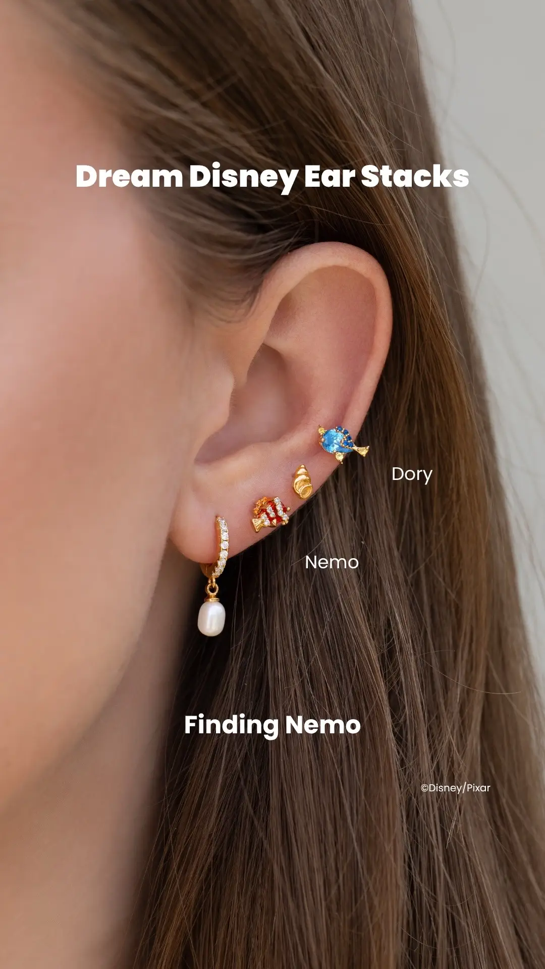 We’ve got an ear stack for your favorite Disney stories 🤭 Let us know which one is your favorite 💖 #disney #disneystyle #earstack #earrings #pixar #uniquejewelry #stitch #findingnemo #ladyandthetramp #monstersinc #winniethepooh #thearistocats #pixarup #aliceinwonderland #beautyandthebeast #frozen 