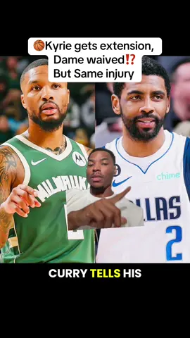 Kyrie Irving and Damian Lillard have the same injury, but Kyrie gets an extension and Damian gets waived?! Why? #greenscreenvideo #greenscreen   #nbatrade, #basketball, #SportsNews, #nbaupdates, #NBA #kyrieirving #damianlillard #achilles #creatorsearchinsights 