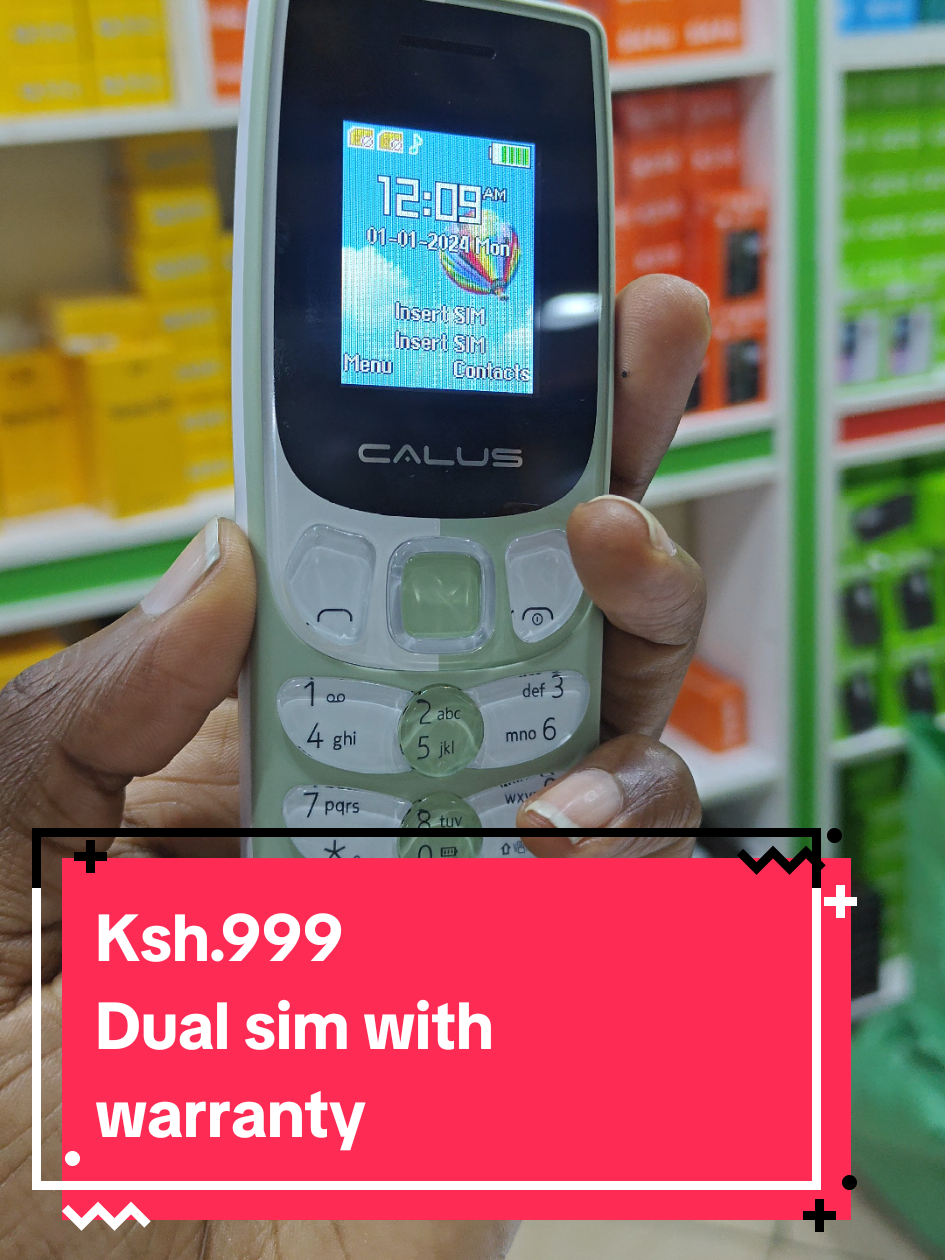 Ksh.999 Dual sim phone with warranty #calusaccessorieskenya #buttonphone #tik_tok #goviral #tuesday #offer #foryoupage 