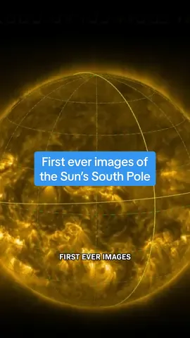 These are the first EVER images of the Sun’s south pole! We can’t see this side of the sun from Earth, but thanks to ESA’s Solar Orbiter we’re getting our very first look… and it couldn’t come at a more crucial time. Because the Sun’s magnetic poles are about to FLIP! The Sun goes through cycles of activity over the course of about 11 years. At the minimums, the sun’s magnetic field forms two distinct North-South poles that line up with its geographic poles. But during maximums - like right now - individual magnetic fields point all over the place. Thanks to these new images from the probe, we can see that’s exactly the stage we’re in. This is crucial to better understand and predict how the sun’s activity will affect us on earth. Our hope is that we can understand why the Sun’s activity comes in 11 year cycles and learn how to predict how strong future cycles will be. For more optimistic science and tech stories, follow along!  #Science #space #photography