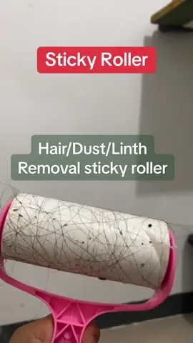 Sticky Roller for removing unwanted falling hair,clothe linths,dust etc. #Home #stickyroller #homecleaning #clean #cleaning 