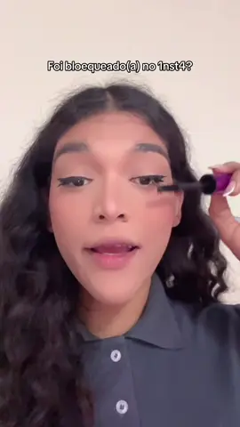Não me perguntem a que ponto cheguei pra descobrir isso sozinha… kkkk #viral #dica #bloqueioinstagram #redeaolado