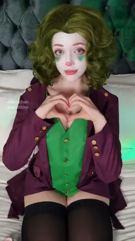 Have a great day ✨ #aldorachan #clowngirl #jokercosplay #cosplaygirl #cosplay #cosplayer #joker #clowncosplay #clown 