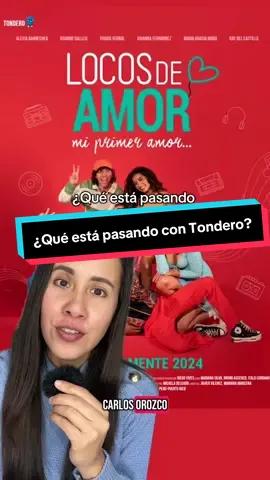 Lo nuevo de #tondero está en salas pero no le ha ido cómo se esperaba…#locosdeamor #brandogallesi #noticias #cineperuano #peru #parati #cachin #carlosalcantara #brunoascenzo #thiagovernal #greenscreen 