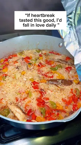 Mackerel pepper rice for the weather 