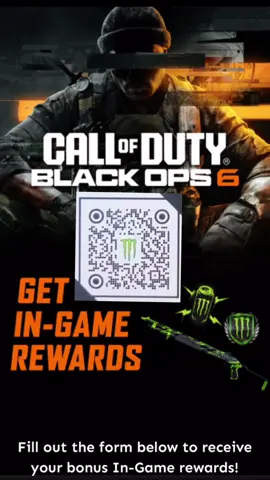 How to Get FREE Monster Energy Rewards in Black OPs 6 and Warzone #blackops6 #callofduty #warzone