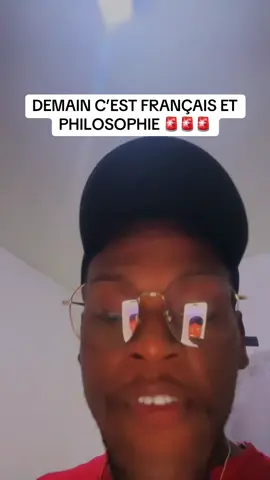 DEMAIN C’EST FRANÇAIS ET PHILOSOPHIE 🚨🚨🚨 