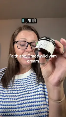 Wild yam cream has made a huge difference in my perimenopause symptoms like Brain fog and mood swings. ##WildYamCream##FaithAndGrace##Menopause##Perimenopause##PostMenopause##Organic
