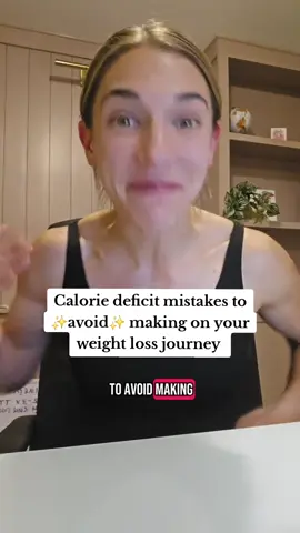 Calorie deficit mistakes to ✨️avoid ✨️ making on your weight loss journey #dietculturesucks #loseweightandkeepitoff #millenialweightloss #dietculturedropout #wellnesstips #caloriedeficit101 #weightlossforlife #bodytransformations #weightlosshardtruth #2025weightlossgoals #weightlosshardtruth #pcosweightloss #weightlosstipsforwomen #menopauseweightlosstips #howtocaloriedeficit #howtoloseweight #howtoloseweightforwomen #caloriedeficit #millennialsoftiktok #over30weightlosswomen 