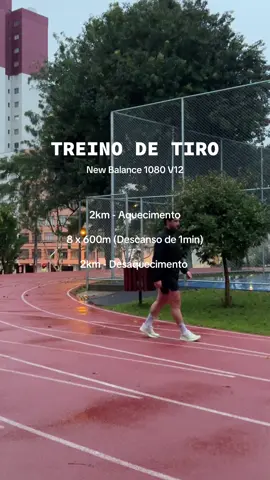 Treino de tiro na chuva. #corridaderua #corrida #intervalado 