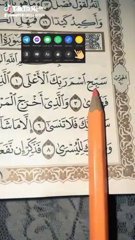 سبح اسم ربك الا على