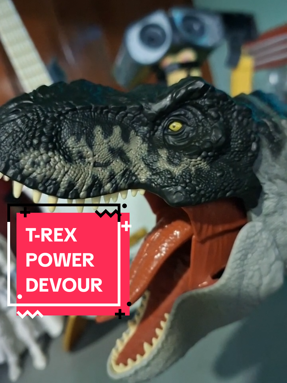 El TYRANNOSAURUS REX de JURASSIC WORLD REBIRTH POWER DEVOUR es INCREÍBLE🦖💥 #jurassicworld #jurassicpark #rebirth #tyrannosaurus #tyranosaurusrex #trex #dino #dinosaur #dinosaurios #mattel 