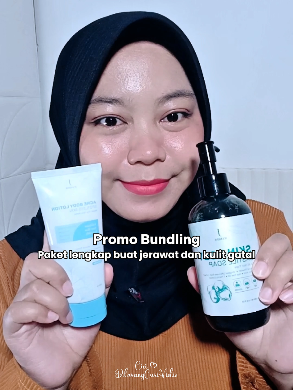 Beli paket bundling lebih hemat loh, bagus sekali untuk perawatan Kulit kamu ✨ @official.jevarine #jevarine #acnebodylotion #sabuncastile #jerawatpunggung #jerawatbadan #kulitsensitif 