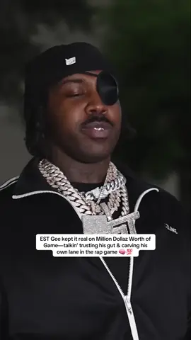 EST Gee kept it real on Million Dollaz Worth of Game—talkin’ trusting his gut & carving his own lane in the rap game 🧠💯 #ESTGee #MDWOG #realtalk #RapGameTruths