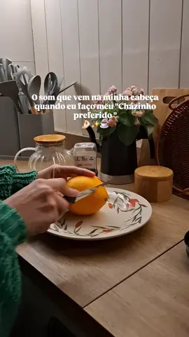 cházinho de Laranja com Canela🤌🏻✨️❄️#donadecasablogueiras #chazinho #chá #rotinadecasa 