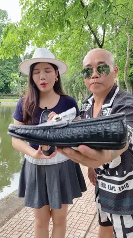 Dập vân cá sấu to #Qtshoeschuyendoda 