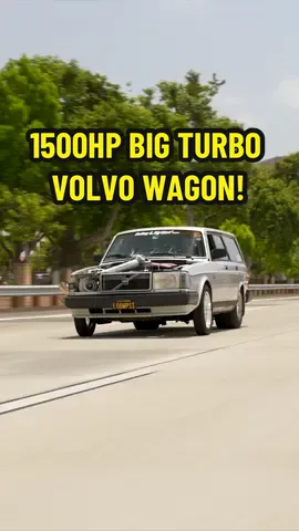 1500HP SINGLE TURBO VOLVO! #cars #carsoftiktok #automotive #fyp #volvo #horsepower #turbo 