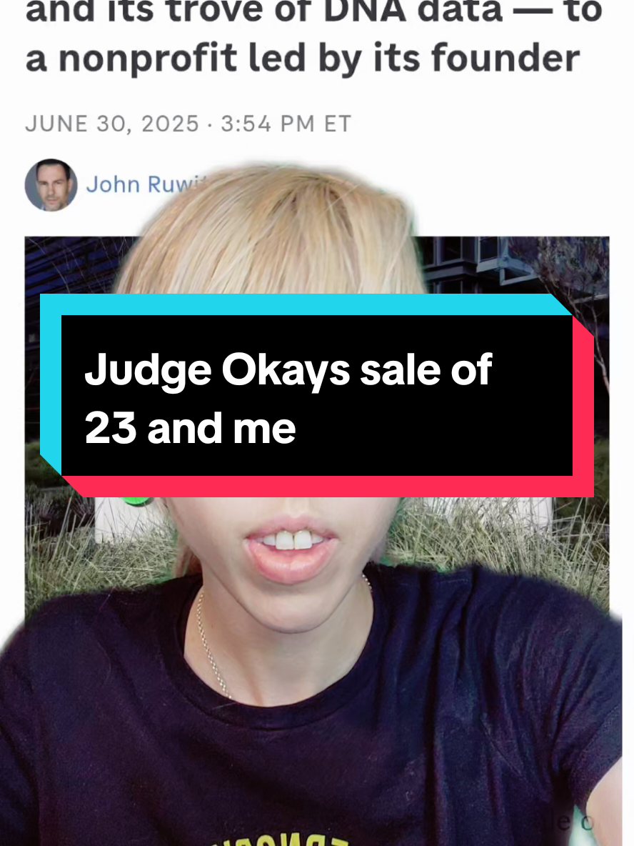 #sciencenews #Science #23andme #genetics #privacy #learning 