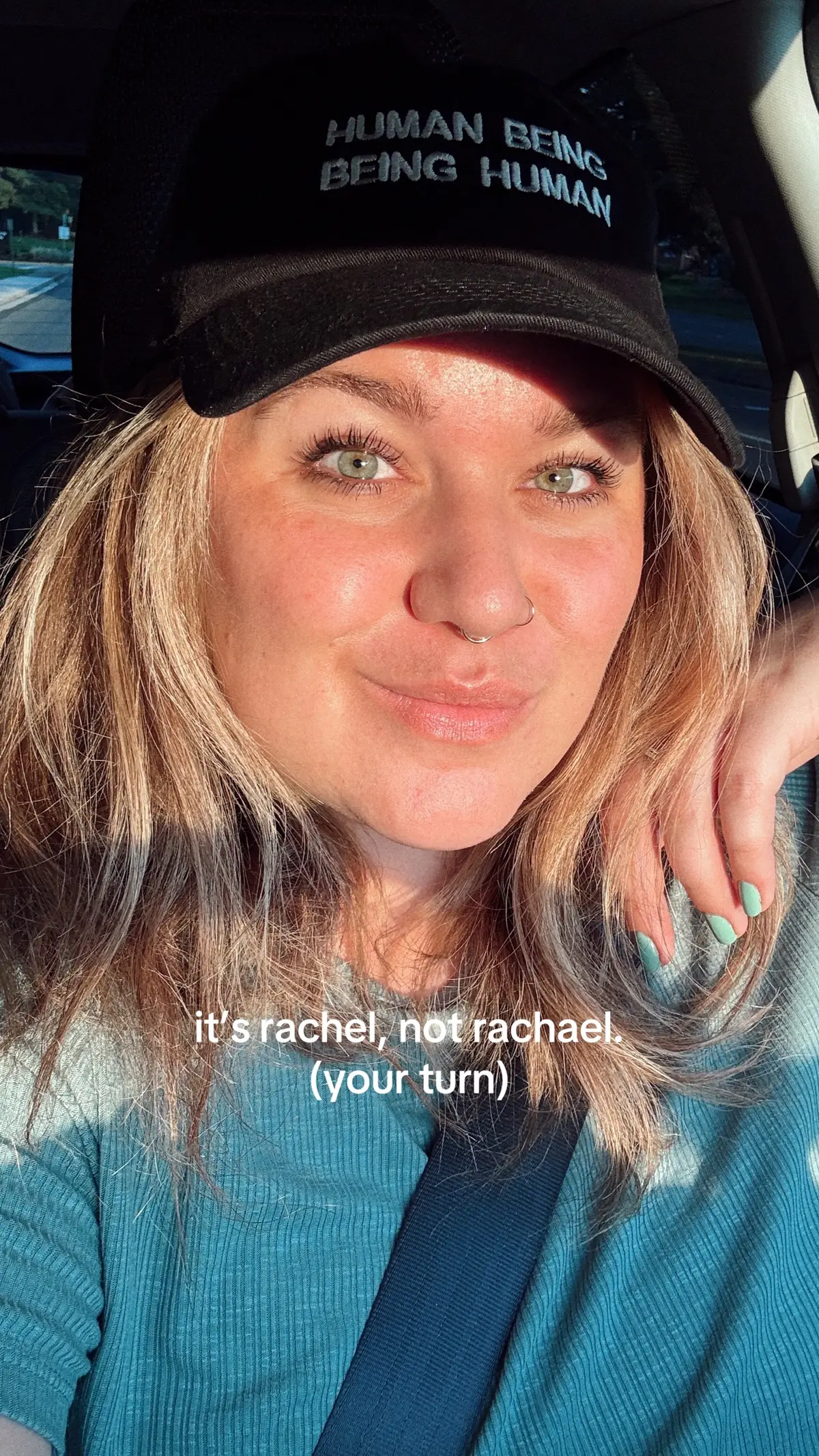 and don’t even think about calling me rach!!! 