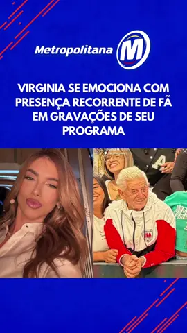 Virginia Fonseca usou os Stories do Instagram para compartilhar uma foto de um senhor que tem marcado presença frequente nas gravações de seu programa. Segundo a influenciadora, ele ficou durante horas acompanhando duas edições no mesmo dia. (Reprodução: @virginia ) #entretênews #tiktoknoticias 