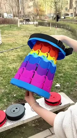 Banqueta Retrátil Portátil Com Alça Telescópica.