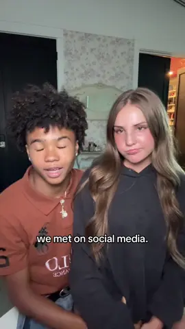 we’re probably going to lie to our kids about how we met 😭 