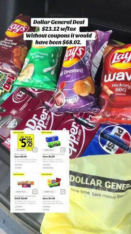 #couponing #dollargeneral @Dollar General #pepsi #layschips #moneysavingtips #budgetfriendly 