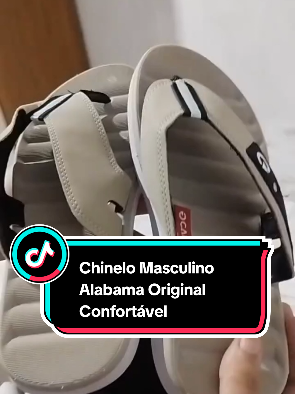 Chinelo Masculino Alabama Original Confortável e Palmilha Massageadora GARANTA O SEU AGORA #tiktokshopchegou #tiktokshop #achadinhos #shopnow #shop #chinelo #chinelomasculino 