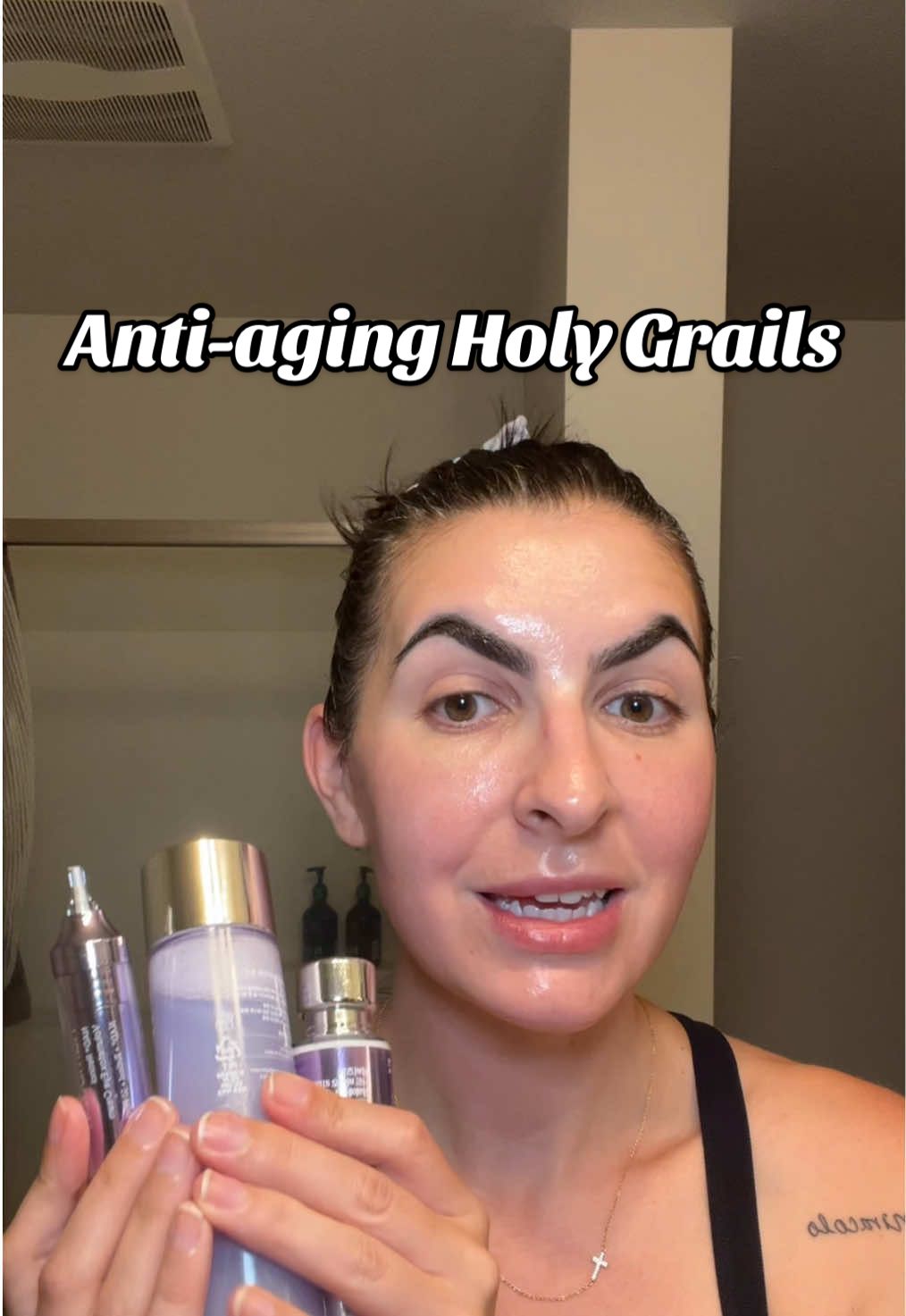 I already know these products are about to go viral, these are insane and I’m obsessed with my skin right now! 🙏🏼  #koreanskincare #antiaging #skincare #skincareroutine #skincaretips #peptide #collagen #pdrn #nad #pores #skinbarrier #eyecream #darkcircles #skintexture 