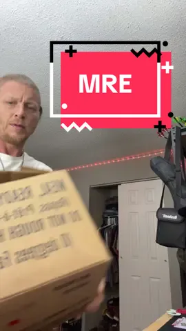 MRE meals. 2 bucks a meal. 