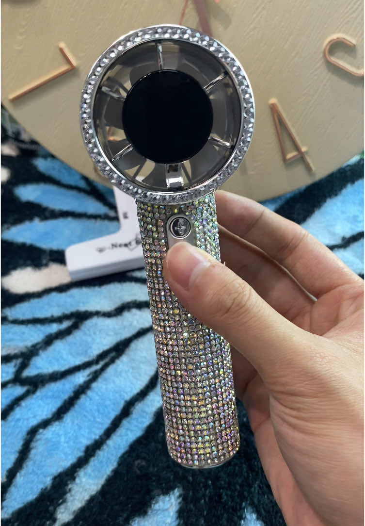 Portable Handheld Turbo Fan, !!!!OMG !1 love it !#fyp #TikTokShop #fan #fyppppppppppppppppppppppp #tiktokmademebuyit 