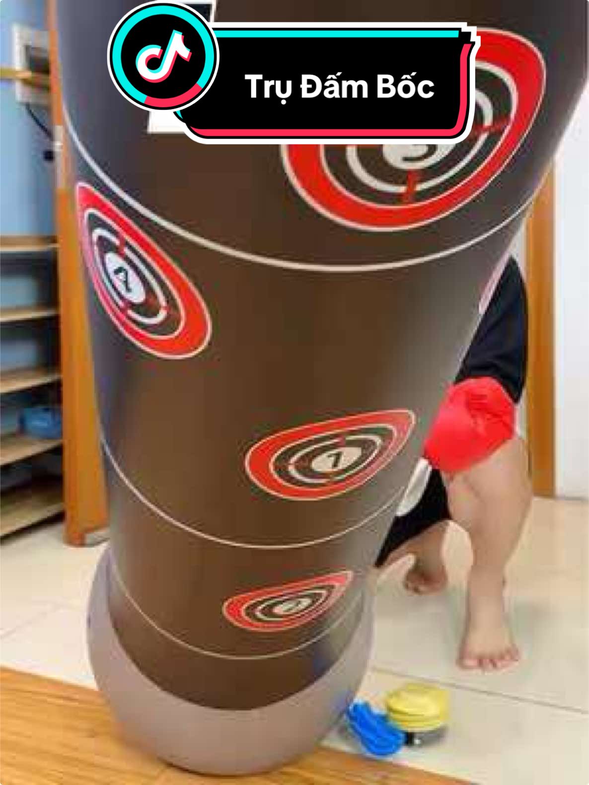 Trụ đấm bốc tự cân bằng 1m6 #haohomhinh #trudamboc 