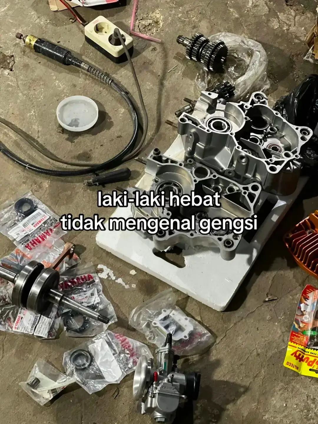 motor tua, tetap bersyukur 😌 #fizr #fizrindonesia 