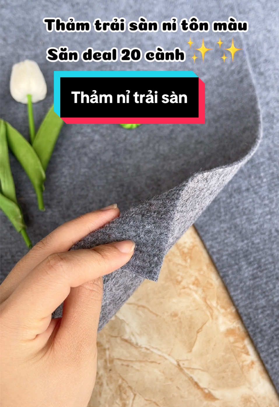 Thảm nỉ trải văn phòng , sàn nhà #thamni #thamninhung 
