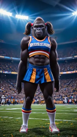 Cheerleader Gorilla Dances#cheerleading #cheerleader #gorilla #gorillas #animal #animals #gorilladance #animalsoftiktok #animaldance   #fashion #fyp #fypシ #fypage #tiktok  #dressup #getup  #costume #ai #fyp #fy #foryoupage #fypage #fypシ #mustwatch #watchtillend #fyppppppppppppppppppppppp  #dance #dancer #dancechallenge #dancing #dancevideo #funnyvideo #funnytiktok #funnyy #funnytiktok #trending #trend #trends #trendy #trendingvideo #trendingsong #trendingdance #trenddance #hiphop #hiphopmusic    #LIVEIncentiveProgram #LIVEConnection #PaidPartnership 
