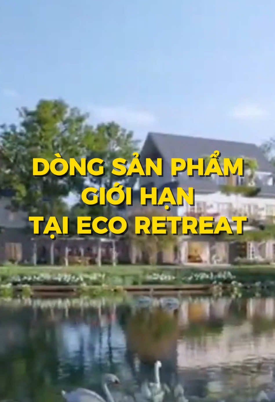 Đây là cơ hội để sở hữu dòng biệt thự đảo nghỉ dưỡng siêu giới hạn tại Eco Retreat Sống thật, sinh thái thật, dòng tiền thật. ⏳ Bấm đăng ký– số lượng cực giới hạn! #bietthudaoecopark #ecoretreatlongann 
