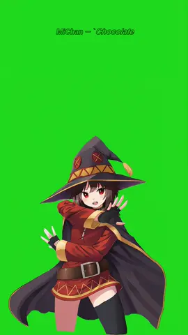 meguminn || gw ledakin juga pala lu klo gak pake cr😈 #megumin  #meguminkonosuba  #greenscreen  #ramein  #sepimulu 
