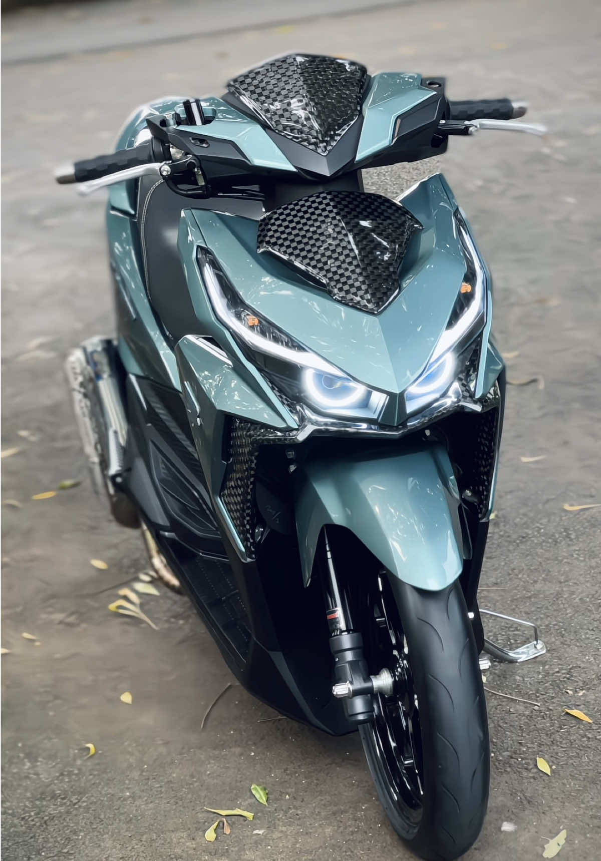pesona warna telor asin, manis bgt🥰 #morvyyid #variomodifikasi #varioledold #ledoldenthusiast 