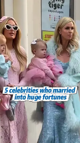 5 celebrities who married into huge fortunes #usa #celebrity #entertainment #foryour #hollywood #famous