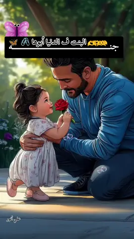 جنه البنت ف الدنيا أبوها 🖇️🦋🫶 #كلام_من_ذهب #حب #حالات_واتس #متابعه_ولايك_واكسبلور_احبكم #تصميم_فيديوهات🎶🎤🎬 