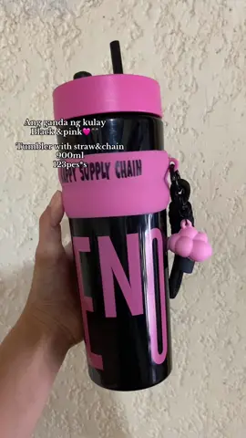 Ang ganda ng kulay black&pink tapos 900ml..123lang dito #trending #viralproducts #fypppppppppppppppppppppppppppppp #ontrend #tiktokmademebuyit #tumbler 