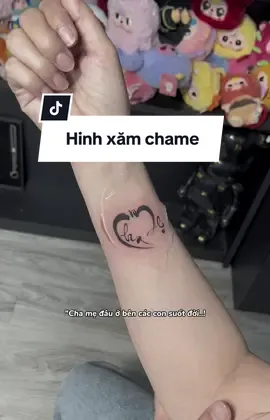 Hình xăm cha mẹ... #tattoo #tattoomini #tattoocantho #nuxamhinhcantho #nuxamhinh #xamhinh #cantho #hinhxamchame #hinhxamgiadinh 