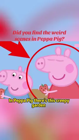 Did you find the weird scenes in Peppa Pig?#peppapig #funny #usa🇺🇸 