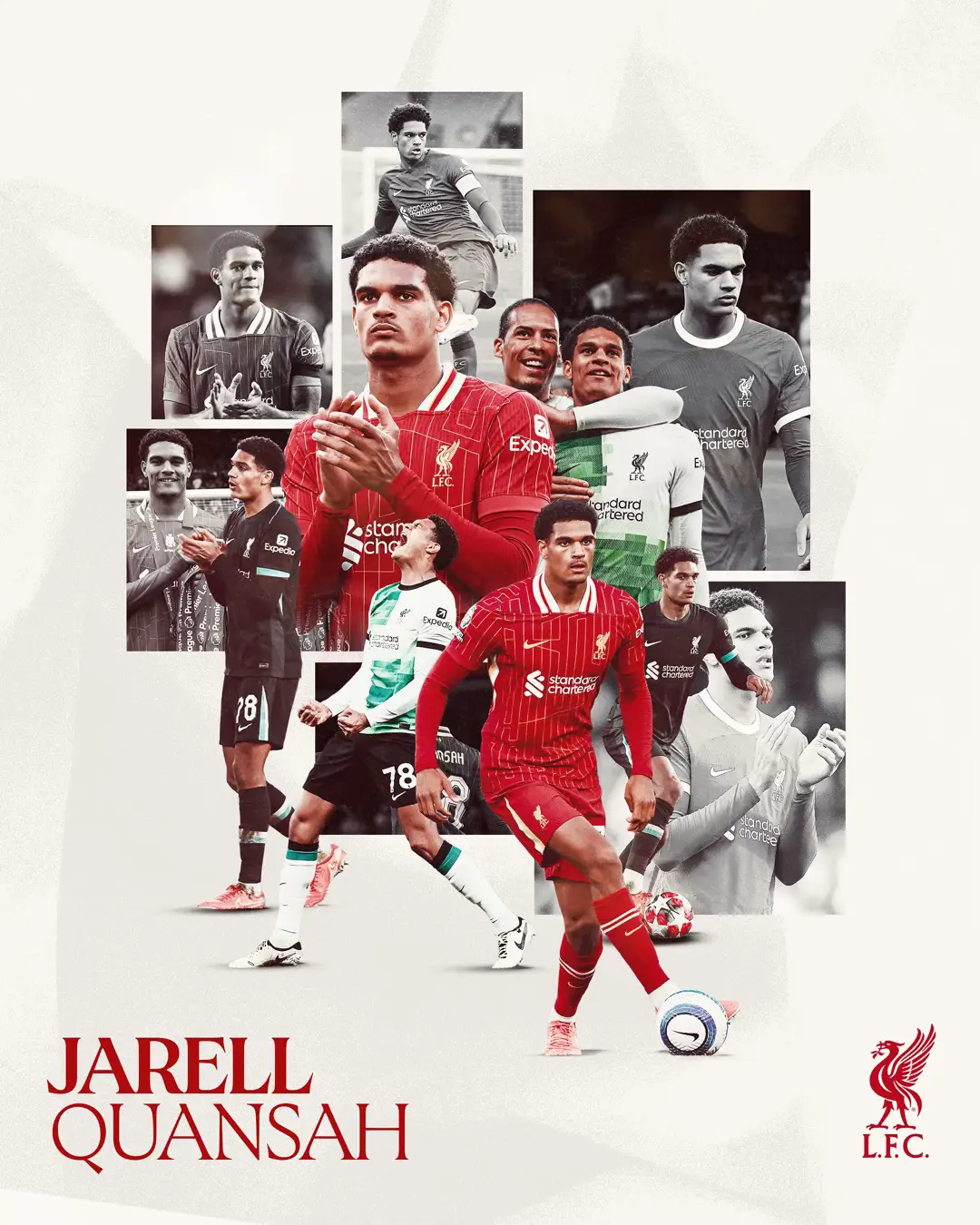 Everybody at #LFC would like to thank Jarell for his contributions and wish him the very best for the future 🙌 #Quansah #LiverpoolFC 