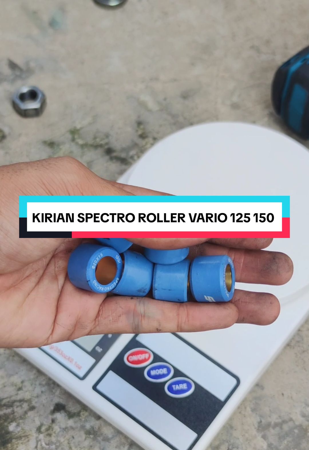rekomen nih, buat yang bingung mau setting kiriannya 😜 . . . #spectro #spectroracing #racikankirian  #rollervario125 