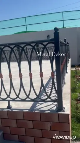 #metaldekoraz #kesfet #tökməalüminium #villa #məhəccər 